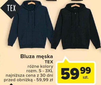 Carrefour Market Bluza męska tex oferta