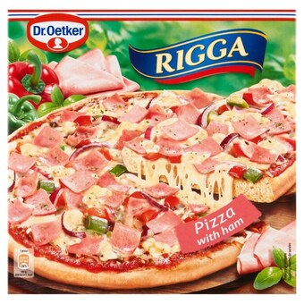 E.Leclerc Dr. oetker rigga pizza z szynką 250 g oferta