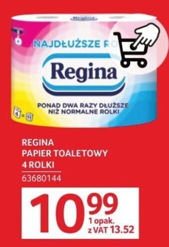 Selgros REGINA PAPIER TOALETOWY 4 ROLKI oferta