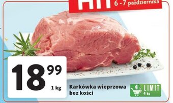 Intermarche Karkówka wieprzowa bez kości 1 kg oferta