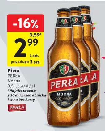 Intermarche Piwo PERŁA 0,5 l oferta