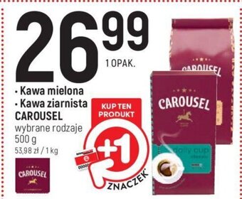 Intermarche Kawa mielona / Kawa ziarnista CAROUSEL 500 g oferta