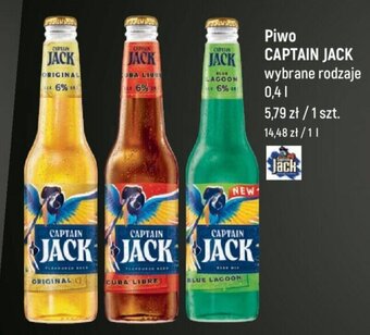 Intermarche Piwo CAPTAIN JACK 0,4 l oferta