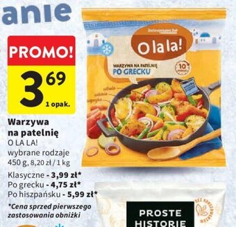 Intermarche Warzywa na patelnię O LA LA! 450 g oferta