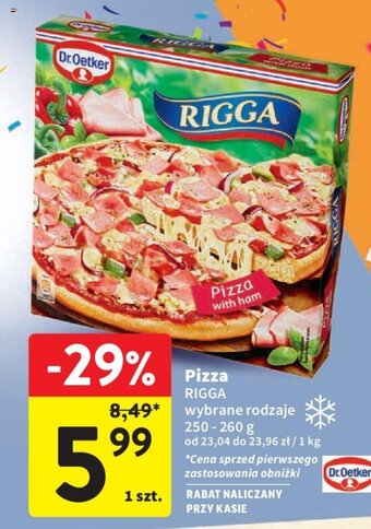 Intermarche Pizza RIGGA 250-260 g oferta