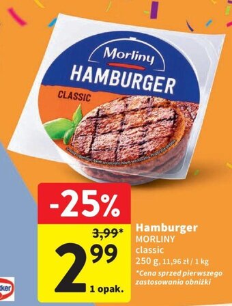 Intermarche Hamburger MORLINY 250 g oferta