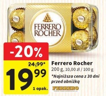 Intermarche Ferrero Rocher 200 g oferta