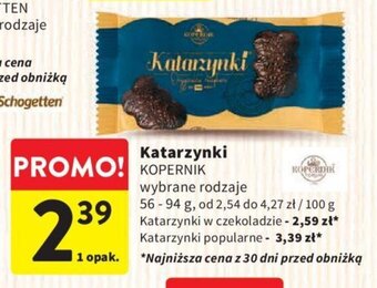 Intermarche Katarzynki KOPERNIK 56-94 g oferta