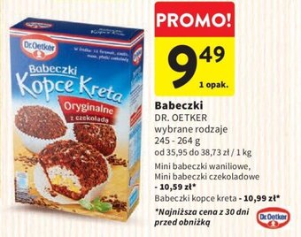 Intermarche Babeczki DR. OETKER 245-264 g oferta
