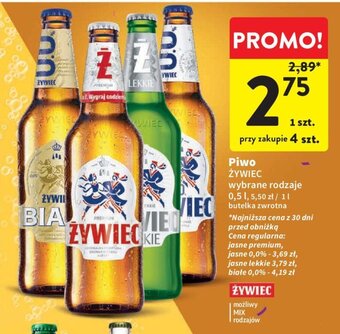 Intermarche Piwo ŻYWIEC 0,5 l oferta