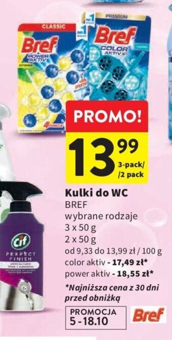 Intermarche Kulki do WC 3 x 50 g / 2 x 50 g oferta