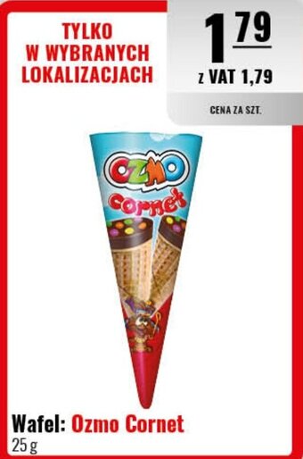Eurocash Wafel: Ozmo Cornet 25 g oferta