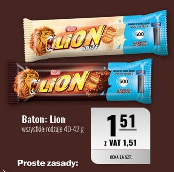 Eurocash Baton Lion 40-42 g oferta