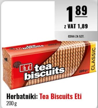 Eurocash Herbatniki Tea Biscuits Eti 200 g oferta