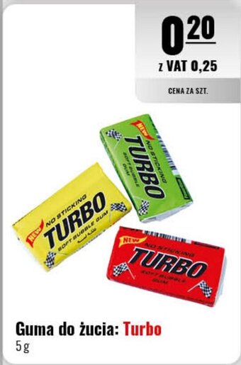Eurocash Guma do żucia Turbo 5g oferta