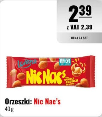 Eurocash Orzeszki: Nic Nac's 40 g oferta