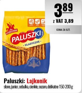 Eurocash Paluszki: Lajkonik 150-200 g oferta
