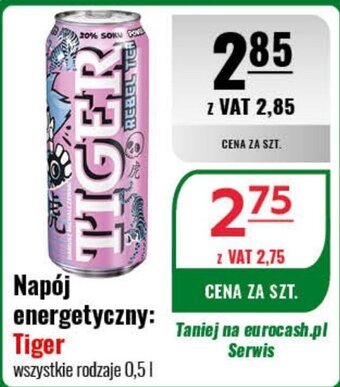 Napój energetyczny: Tiger 0,5 l