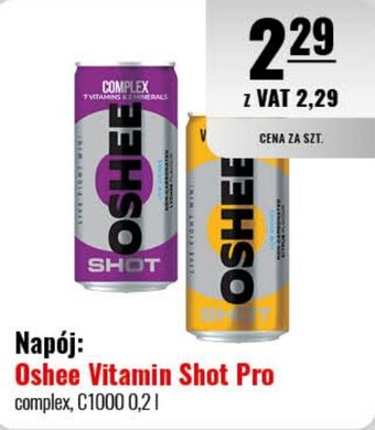 Eurocash Napój: Oshee Vitamin Shot Pro 0,2 l oferta