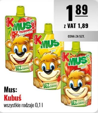 Eurocash Mus: Kubuś 0,1 l oferta