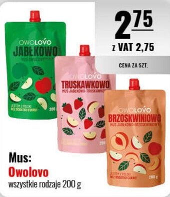 Eurocash Mus: Owolovo 200 g oferta