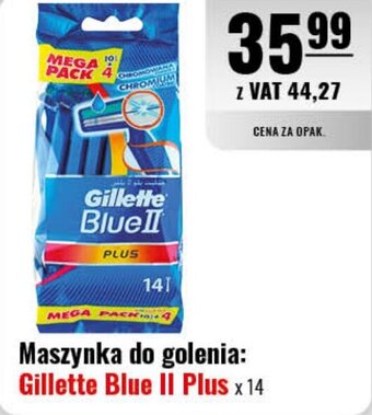 Eurocash Maszynka do golenia: Gillette Blue II Plus x 14 oferta