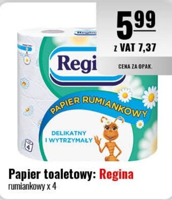 Eurocash Papier toaletowy: Regina 4 rol. oferta