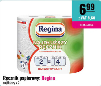 Eurocash Ręcznik papierowy: Regina x 2 oferta