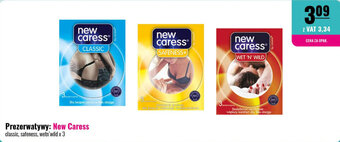 Eurocash Prezerwatywy: New Caress 3 szt. oferta