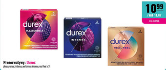 Eurocash Prezerwatywy: Durex 3 szt. oferta