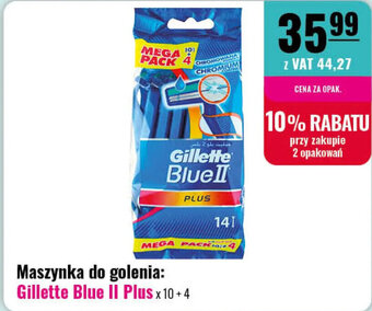 Eurocash Maszynka do golenia: Gillette Blue Il Plus 10+4 oferta