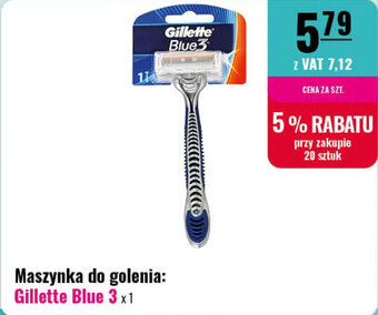 Eurocash Maszynka do golenia: Gillette Blue 3 x 1 oferta