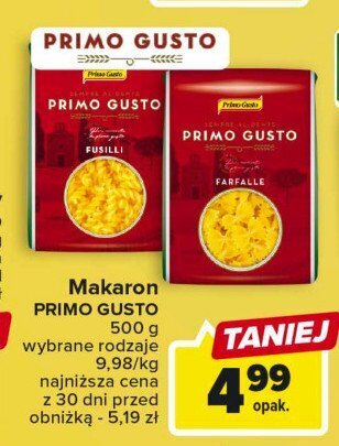 Carrefour Market Makaron kokardki oferta