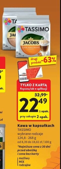 Intermarche Kawa latte macchiato caramel oferta