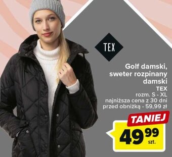 Carrefour Sweter rozpinany damski rozm. s-xl oferta