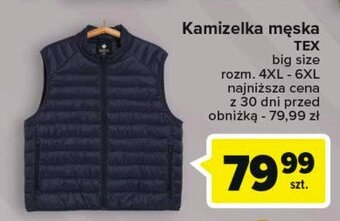 Carrefour Kamizelka męska 4xl-6xl oferta