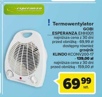 Termowentylator ehh001