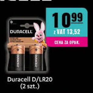 Eurocash Duracell D/LR20 2 szt. oferta