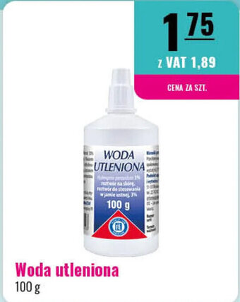 Eurocash Woda utleniona 100g oferta