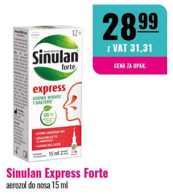 Eurocash Sinulan Express Forte aerozol do nosa 15 ml oferta