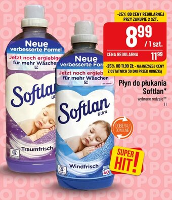 Polomarket Płyn do płukania Softlan 1l oferta
