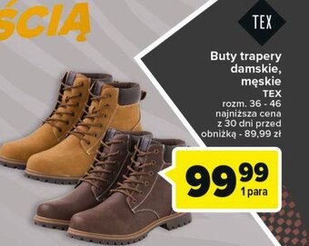 Carrefour Trapery damskie rozm. 36-46 oferta