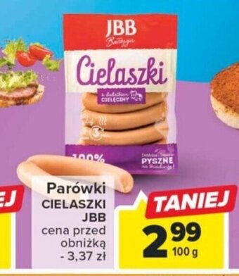 Carrefour Parówki CIELASZKI 100 g oferta