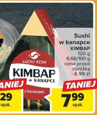 Carrefour Sushi w kanapce KIMBAP 120 g oferta