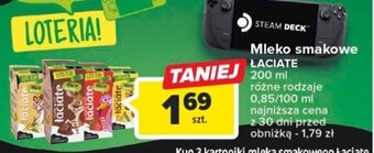 Carrefour Mleko smakowe ŁACIATE 200 ml oferta