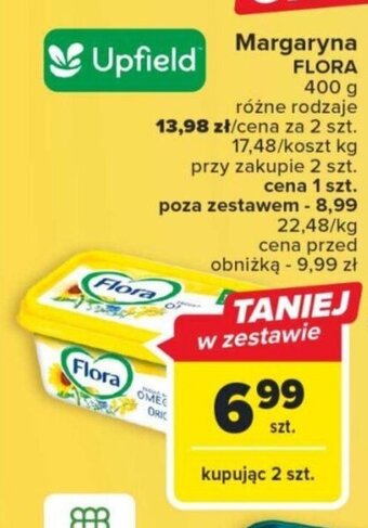 Carrefour Margaryna 400 g oferta
