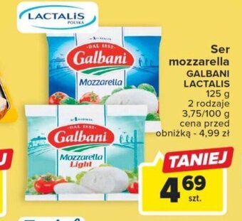 Carrefour Ser mozzarella GALBANI LACTALIS 125 g oferta
