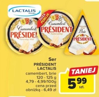 Carrefour Ser PRÉSIDENT LACTALIS 120-125 g oferta