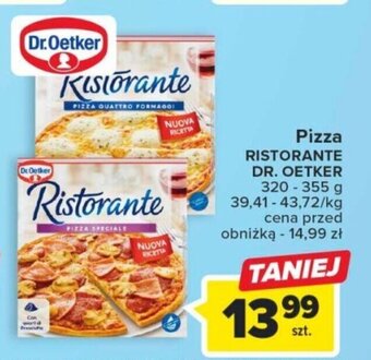 Carrefour Pizza RISTORANTE DR. OETKER 320 - 355 g oferta