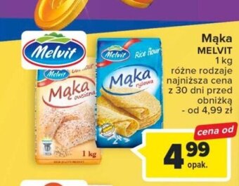 Carrefour Mąka MELVIT 1 kg oferta